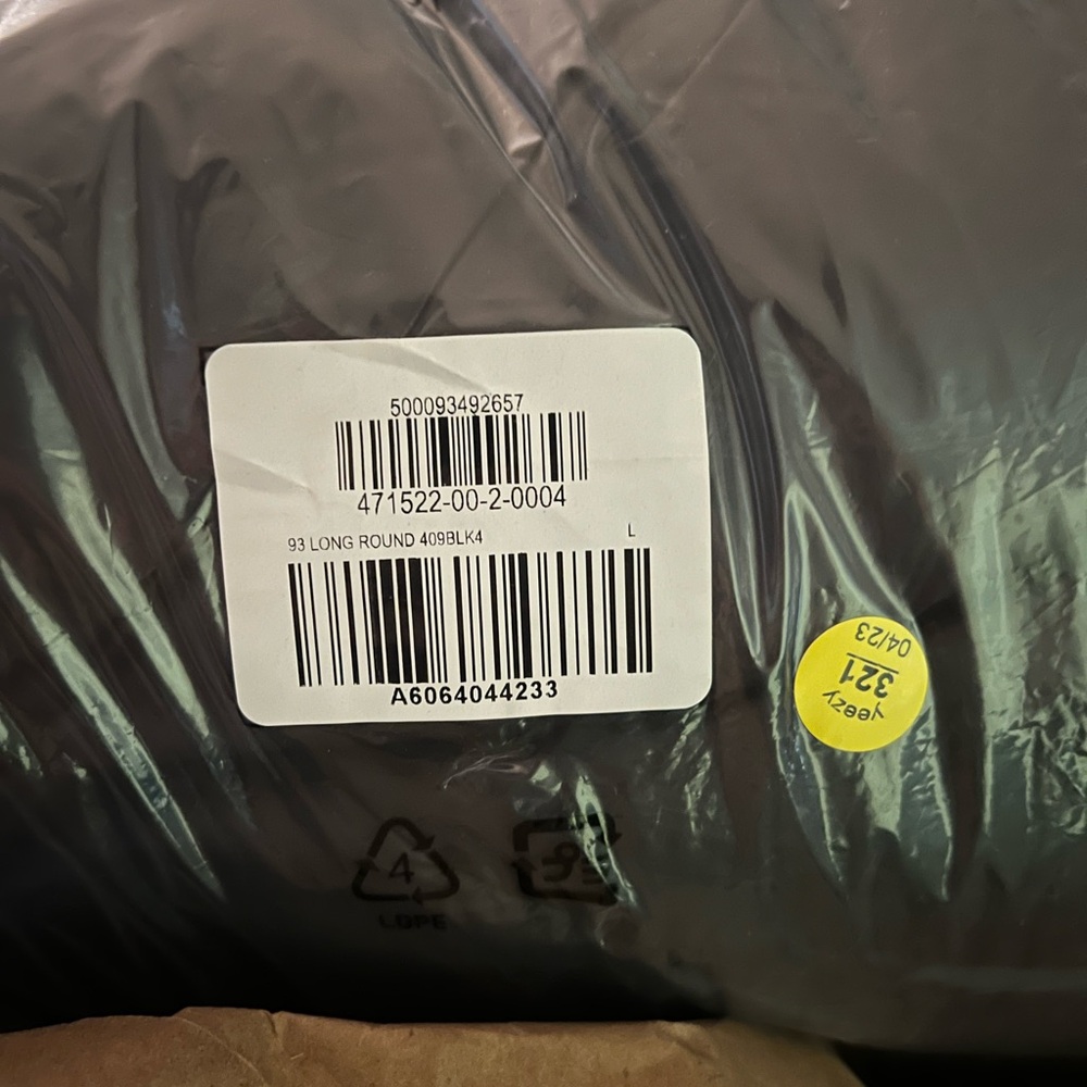 Black Long Round Jacket